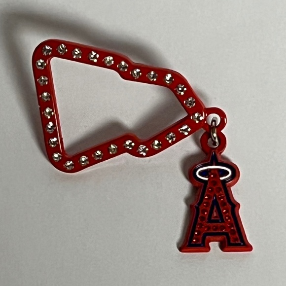 Los Angeles Angels Frame Hat Pin Pins Hats Bag Baseball Fitted New Era Red - Picture 1 of 10